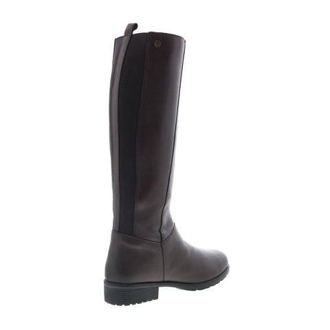Strive Bloomsbury STRIVE-C Womens Brown Leather Zipper Knee High Boots