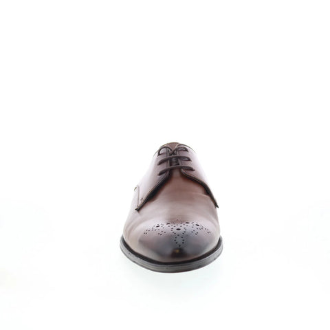 Pastori by Di Bianco Saber Mens Brown Oxfords Wingtip & Brogue Shoes