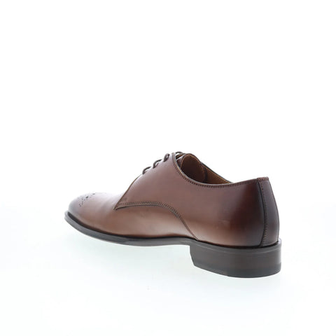Pastori by Di Bianco Saber Mens Brown Oxfords Wingtip & Brogue Shoes