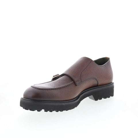 Pastori by Di Bianco Scozzina Mens Brown Loafers & Slip Ons Casual Shoes