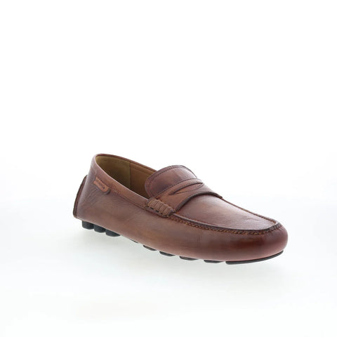 Di Bianco Spinola Mens Brown Leather Loafers & Slip Ons Casual Shoes