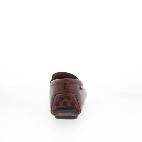 Di Bianco Spinola Mens Brown Leather Loafers & Slip Ons Casual Shoes