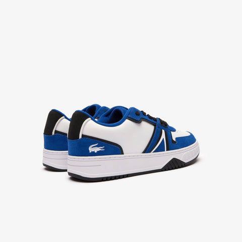 Lacoste L001 223 4 SMA Mens White Leather Lifestyle Sneakers Shoes