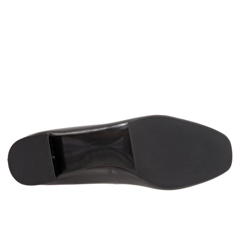 Trotters Lola T1561-001 Womens Black Extra Narrow Pumps Heels Shoes