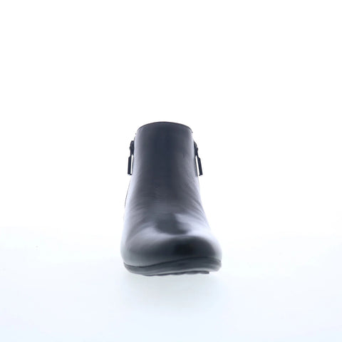 Trotters Major T1762-001 Womens Black Narrow Leather Ankle & Booties Boots