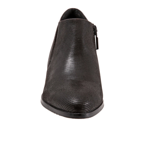 Trotters Keegan T2059-008 Womens Black Narrow Leather Ankle & Booties Boots