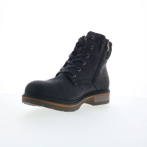 Wanderlust Amy T20642 Womens Black Extra Wide Nubuck Casual Dress Boots