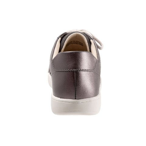 Trotters Adore T2117-033 Womens Silver Narrow Lifestyle Sneakers Shoes