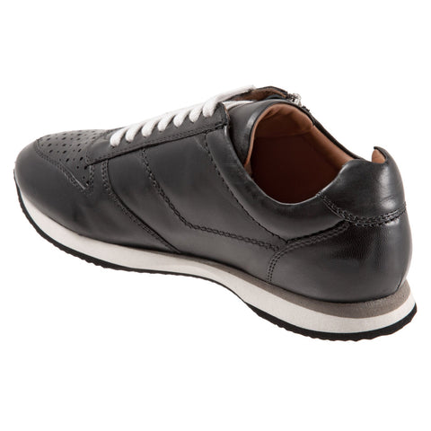 Trotters Infinity T2169-001 Womens Black Wide Lifestyle Sneakers Shoes
