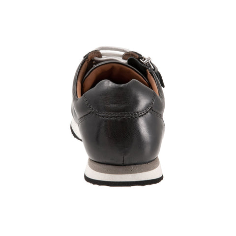 Trotters Infinity T2169-001 Womens Black Wide Lifestyle Sneakers Shoes