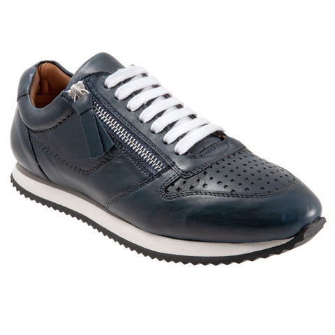 Trotters Infinity T2169-400 Womens Blue Wide Lifestyle Sneakers Shoes