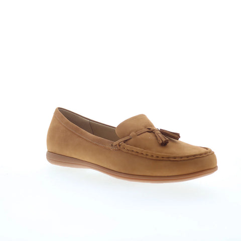 Trotters Dawson T2254-254 Womens Brown Loafers & Slip Ons Casual Shoes