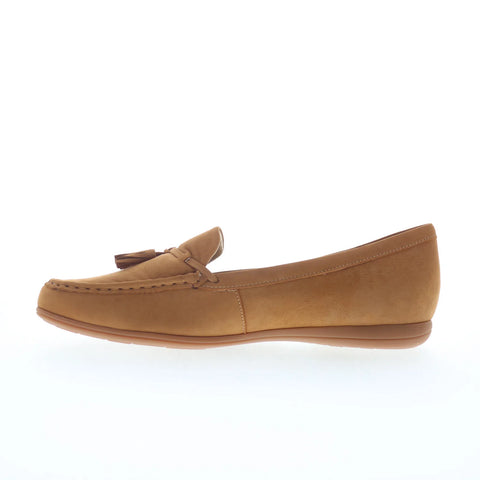 Trotters Dawson T2254-254 Womens Brown Loafers & Slip Ons Casual Shoes