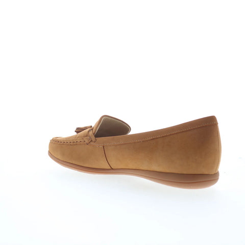 Trotters Dawson T2254-254 Womens Brown Loafers & Slip Ons Casual Shoes