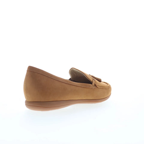 Trotters Dawson T2254-254 Womens Brown Loafers & Slip Ons Casual Shoes