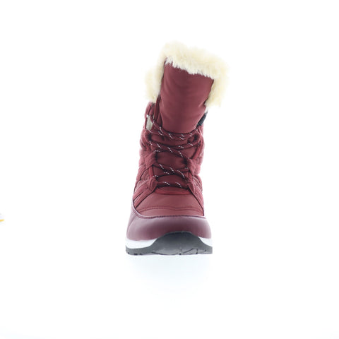 Wanderlust Cherry T22747 Womens Burgundy Extra Wide Casual Dress Boots