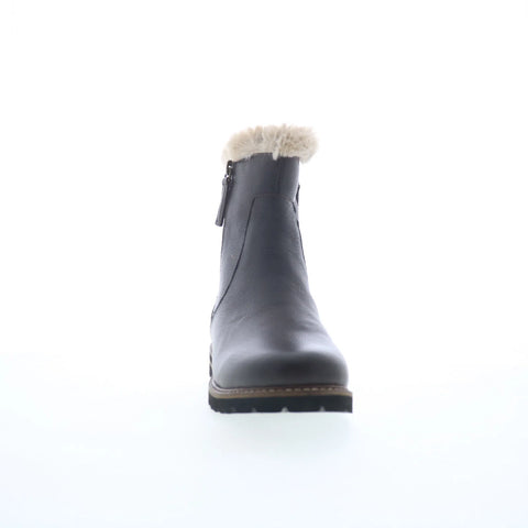 Trotters Forever T2362-200 Womens Brown Leather Zipper Casual Dress Boots