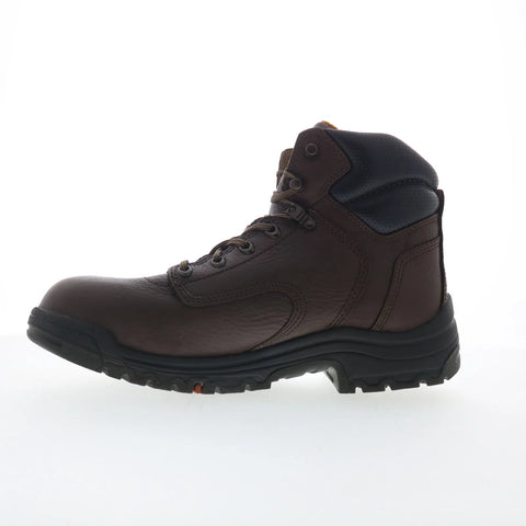 Timberland Pro Titan 6'' Soft Toe Waterproof Mens Brown Wide Wor Boots