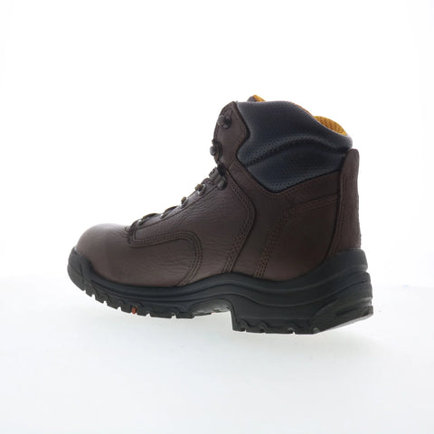 Timberland Pro Titan 6'' Soft Toe Waterproof Mens Brown Wide Wor Boots