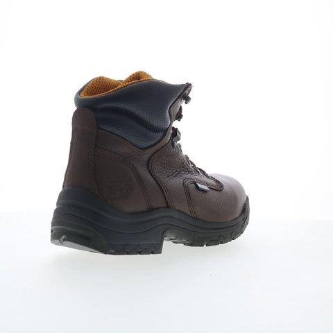 Timberland Pro Titan 6'' Soft Toe Waterproof Mens Brown Wide Wor Boots