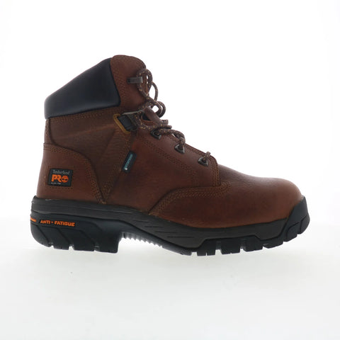 Timberland Pro Helix 6'' Alloy Safety Toe Waterproof Mens Brown Work Boots