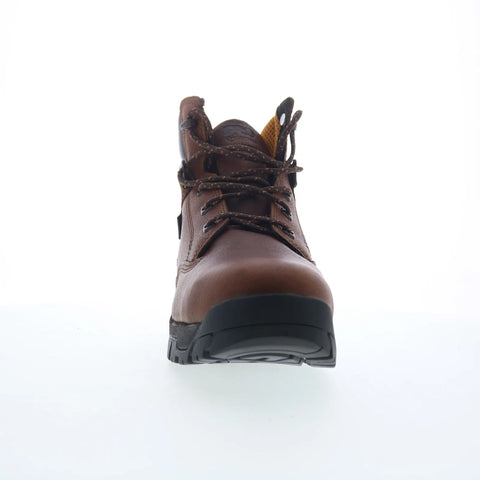 Timberland Pro Helix 6'' Alloy Safety Toe Waterproof Mens Brown Work Boots