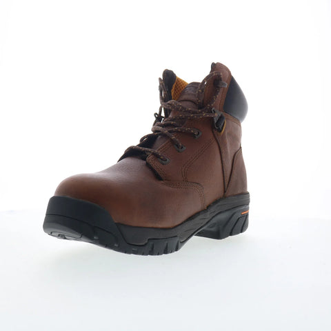 Timberland Pro Helix 6'' Alloy Safety Toe Waterproof Mens Brown Work Boots