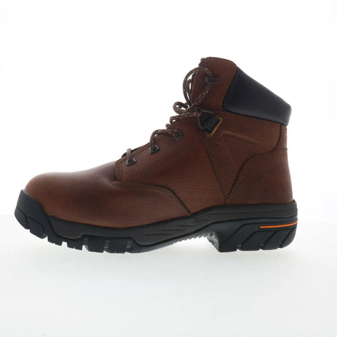 Timberland Pro Helix 6'' Alloy Safety Toe Waterproof Mens Brown Work Boots