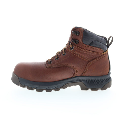 Timberland Titan Oxford Alloy Toe TB0A66Q3 Womens Brown Leather Work Boots
