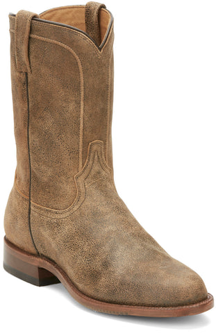 Tony Lama Monterey Round Toe Goat EP3550 Mens Brown Cowboy Western Boots