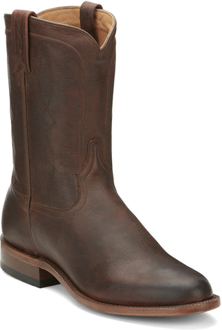 Tony Lama Monterey Round Toe Cowhide EP3551 Mens Brown Cowboy Western Boots