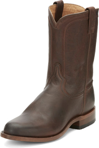 Tony Lama Monterey Round Toe Cowhide EP3551 Mens Brown Cowboy Western Boots