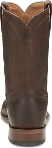 Tony Lama Monterey Round Toe Cowhide Mens Brown Wide Cowboy Western Boots