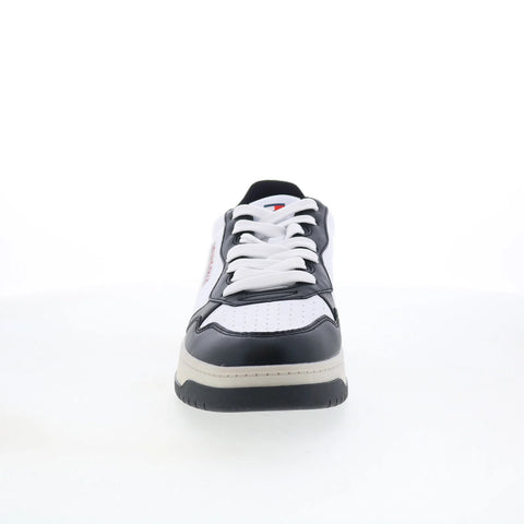 Tommy Hilfiger Dunner DUNNER Womens Black Leather Lifestyle Sneakers Shoes