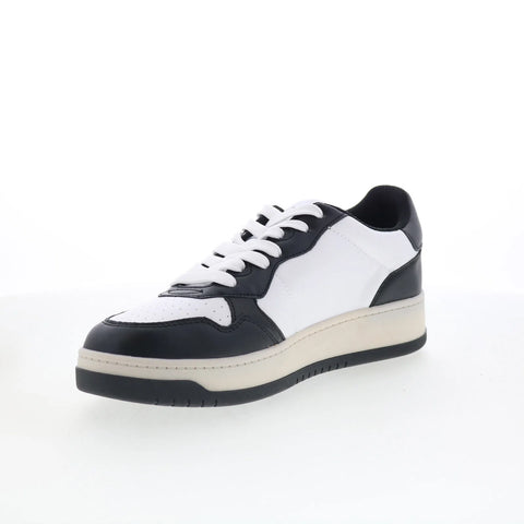 Tommy Hilfiger Dunner DUNNER Womens Black Leather Lifestyle Sneakers Shoes