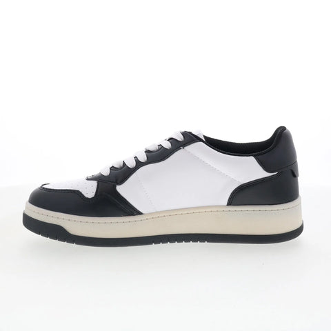 Tommy Hilfiger Dunner DUNNER Womens Black Leather Lifestyle Sneakers Shoes