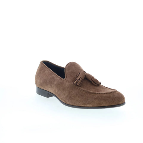 Pastori by Di Bianco Tetraites Mens Brown Loafers & Slip Ons Casual Shoes