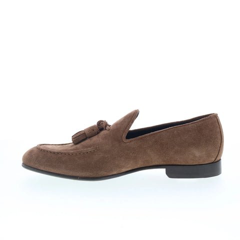 Pastori by Di Bianco Tetraites Mens Brown Loafers & Slip Ons Casual Shoes