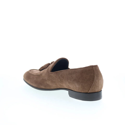 Pastori by Di Bianco Tetraites Mens Brown Loafers & Slip Ons Casual Shoes