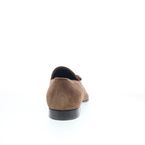 Pastori by Di Bianco Tetraites Mens Brown Loafers & Slip Ons Casual Shoes