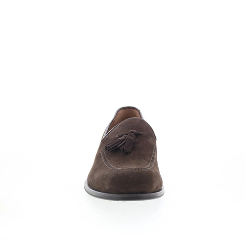 Pastori by Di Bianco Tetraites Mens Brown Loafers & Slip Ons Casual Shoes