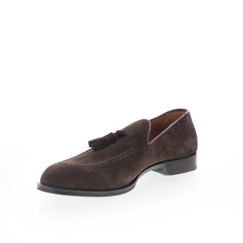 Pastori by Di Bianco Tetraites Mens Brown Loafers & Slip Ons Casual Shoes