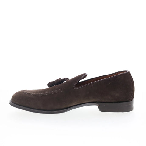 Pastori by Di Bianco Tetraites Mens Brown Loafers & Slip Ons Casual Shoes
