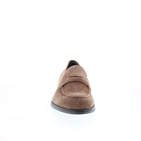 Pastori by Di Bianco Theodore Mens Brown Loafers & Slip Ons Penny Shoes