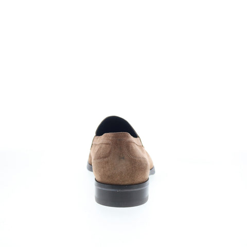 Pastori by Di Bianco Theodore Mens Brown Loafers & Slip Ons Penny Shoes