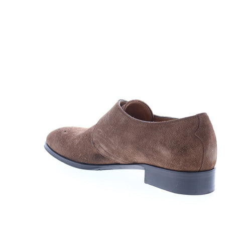 Pastori by Di Bianco Tiberius Mens Brown Loafers & Slip Ons Casual Shoes