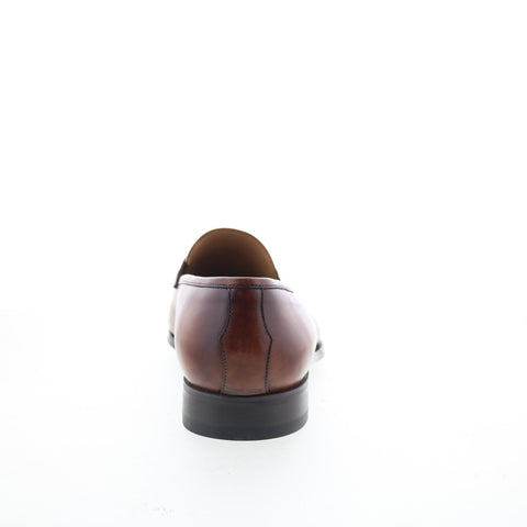 Pastori by Di Bianco Titus Deco Mens Brown Loafers & Slip Ons Penny Shoes