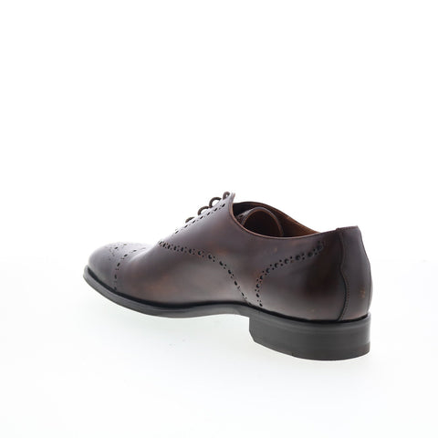 Pastori by Di Bianco Trajan Mens Brown Oxfords Wingtip & Brogue Shoes