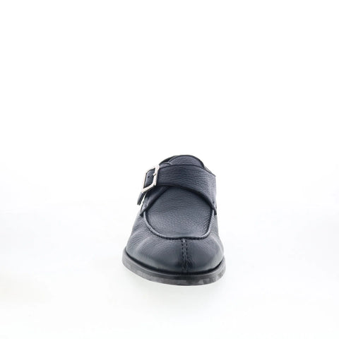 Di Bianco Treviso Mens Black Leather Loafers & Slip Ons Casual Shoes