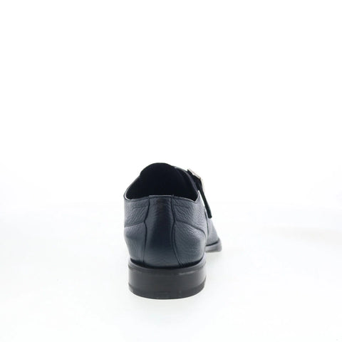 Di Bianco Treviso Mens Black Leather Loafers & Slip Ons Casual Shoes